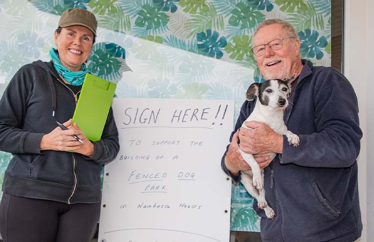 Calls for off-leash dog park in Nambucca Heads