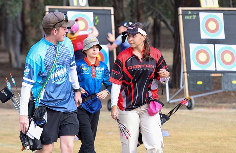 Young archers on target at national championships