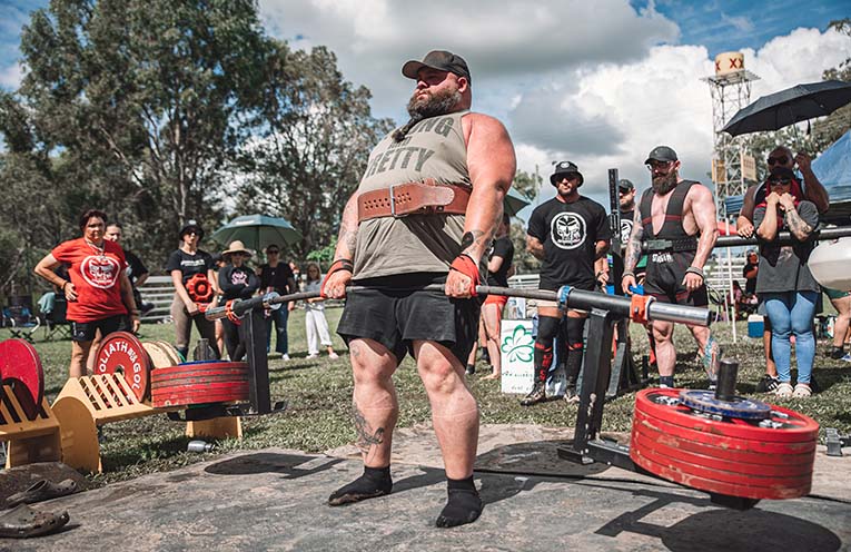 Glenreagh strong man’s goal to deadlift 400kgs at world games