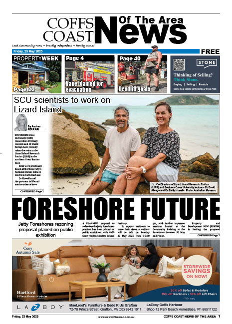 Coffs Coast News Of The Area 23 MAY 2025