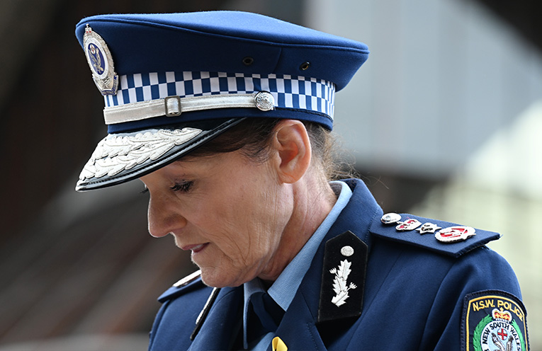 Top cop denies push as replacement search heats up