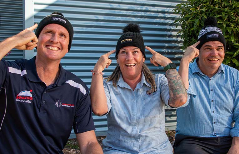 Beanie for Brain Cancer’s Coffs Harbour stopover
