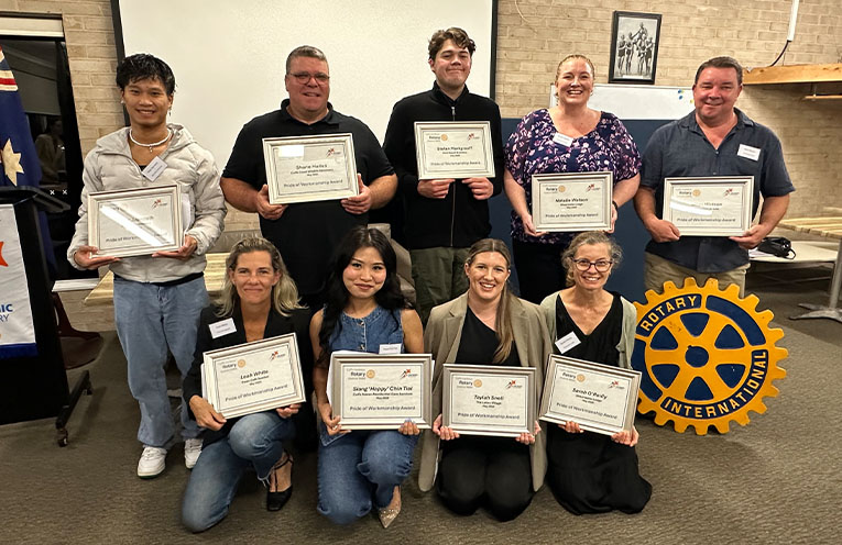 Coffs Coast employees honoured for outstanding contribution