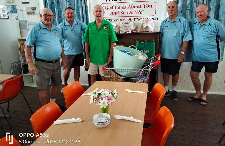 Freemasons support The Uniting Church Soupie