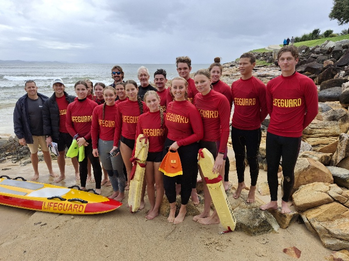 Lifeguards update skills in the off-season