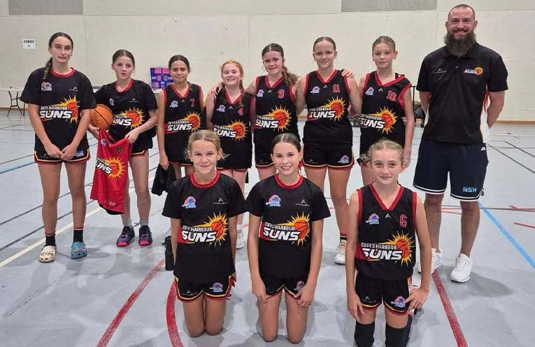 Coffs Suns juniors play rep round at home
