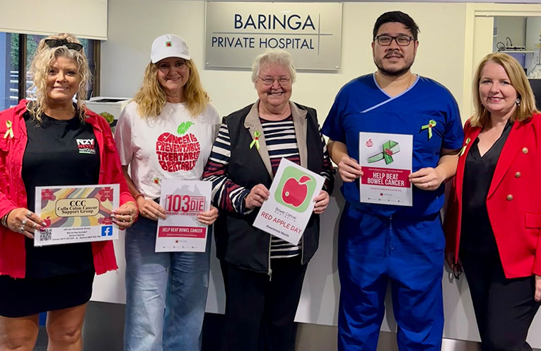 Coffs Colon Care support group spreading bowel cancer awareness
