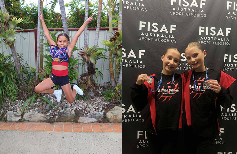 Coffs girls win state sport aerobics titles