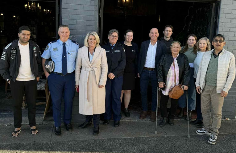 CBD retailers recently met with local police and the Minister Yasmin Catley.