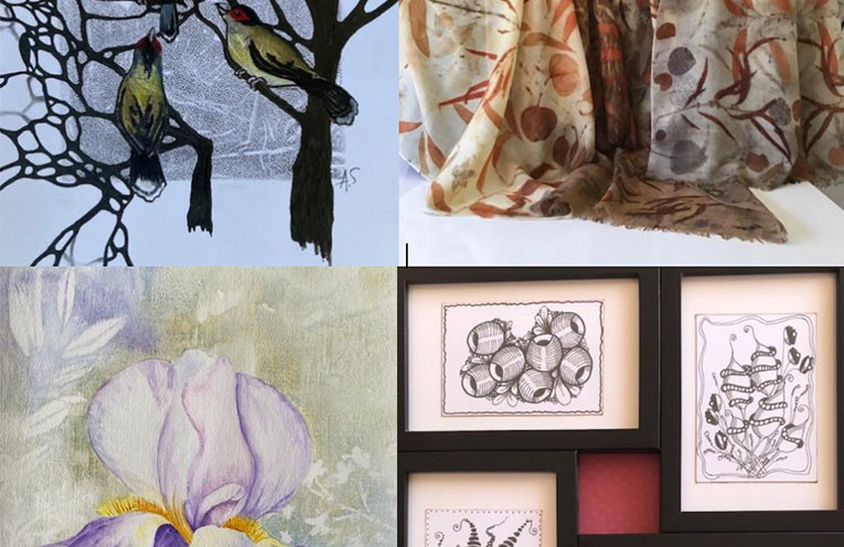 Gypsy Art Group’s winter exhibition in the Botanic Garden