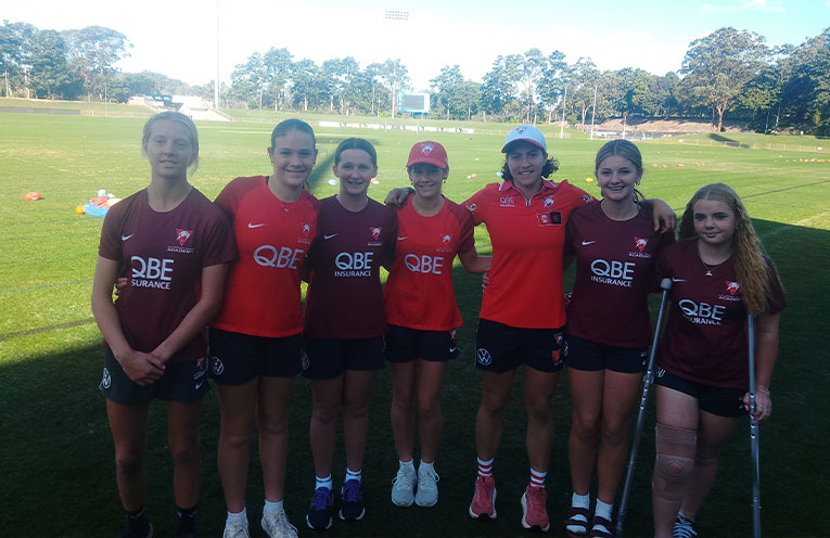 Sydney Swans visit Coffs