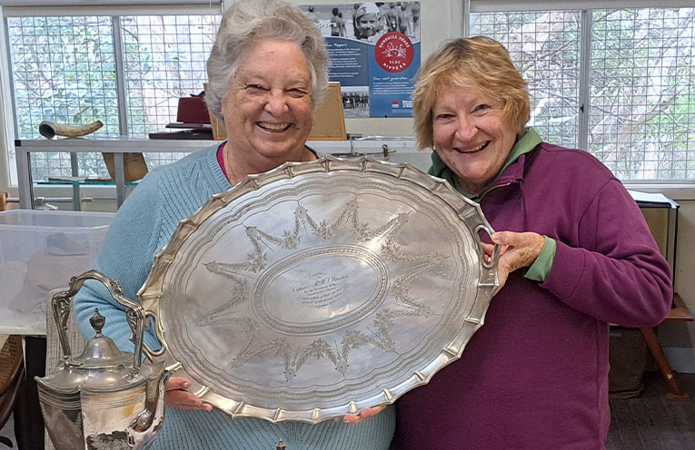 Historic tea set gifted to Nambucca museum