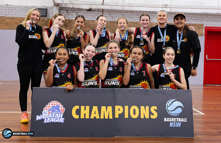 Coffs Suns girls win State Cup title