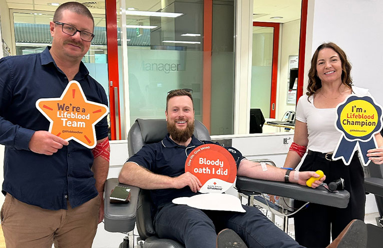 Blood drive campaign in honour of former Council employee