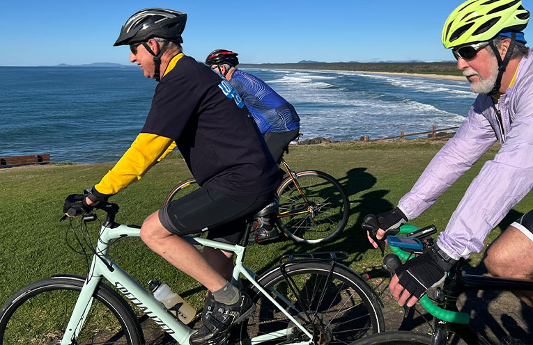 Coffs Harbour senior cyclist pedals for prostate cancer in this month’s Long Run