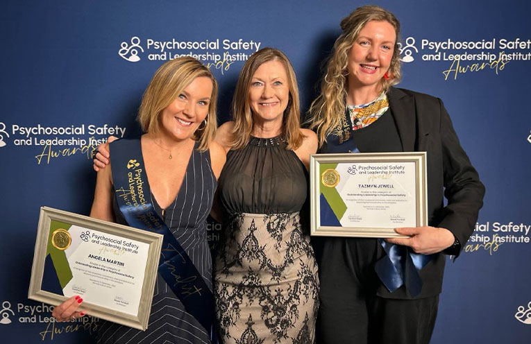 Coffs Coast leaders recognised in national Psychosocial Safety Awards