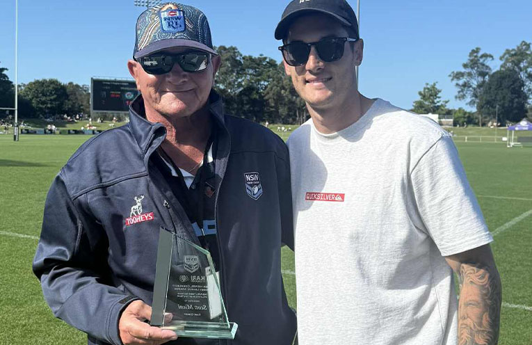 Scott Mieni wins Volunteer of the Year awards
