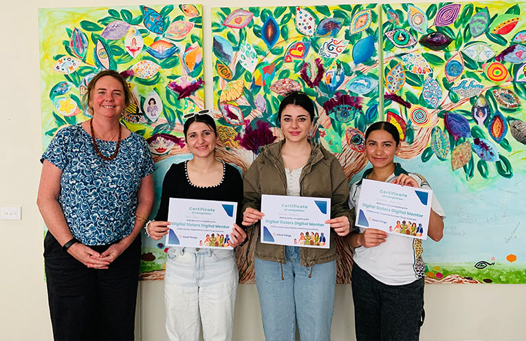 Empowering Yazidi migrants and refugees through digital education
