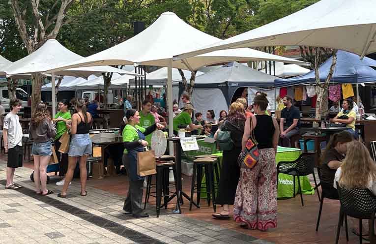 headspace Day event in City Square Coffs Harbour.