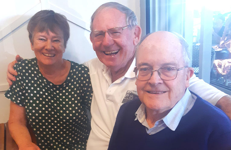 Reunion of Cain and Leonard, Coffs doubles champions of 1975
