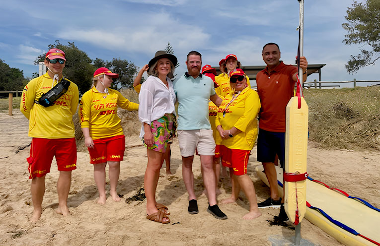 Surf Life Saving back for summer as flags raised at Woolgoolga