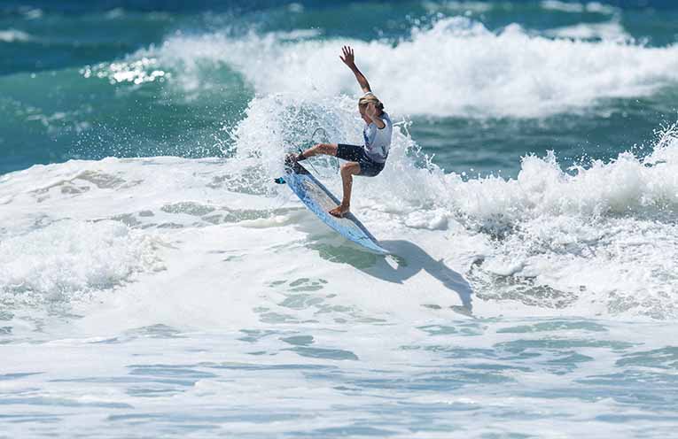 Parker Abbott styling in the 2025 Cadet Cup at Bonny Hills.