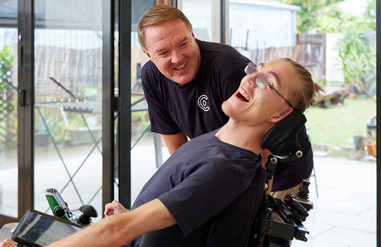 The Community Care Options goal is to ensure people with disability receive the right support to enhance their independence, wellbeing, and inclusion within the community.