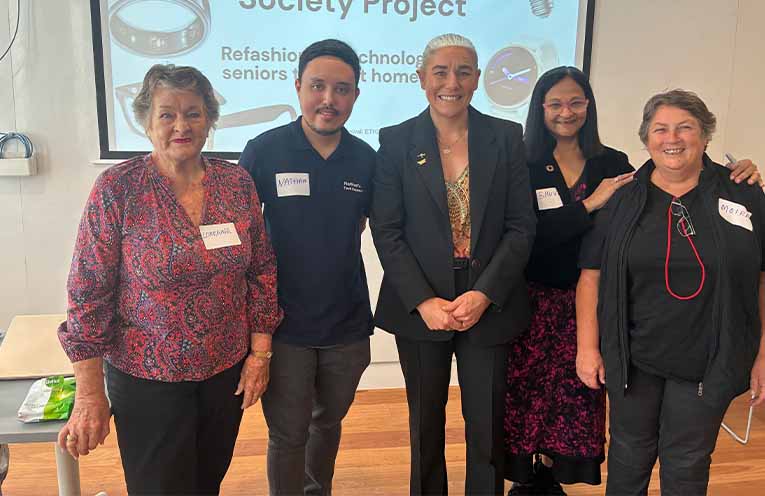 Smart tech workshops support ageing in place