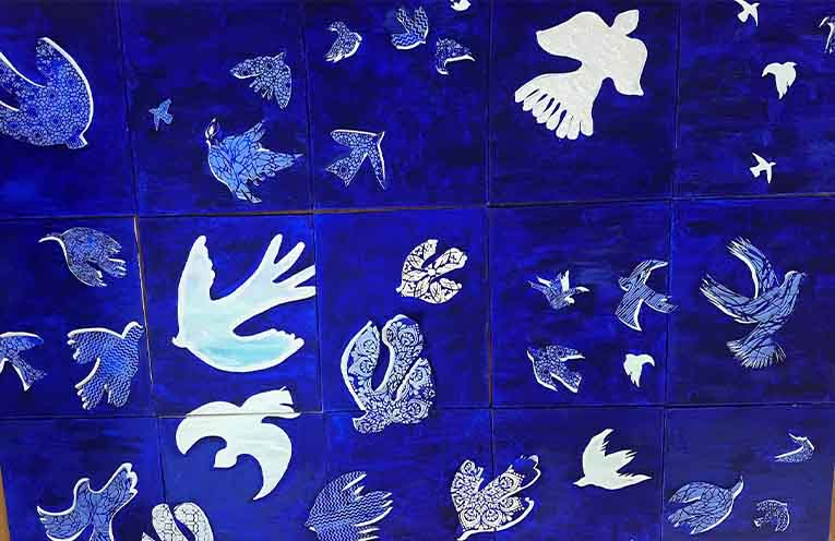 Local artists create pieces for peace