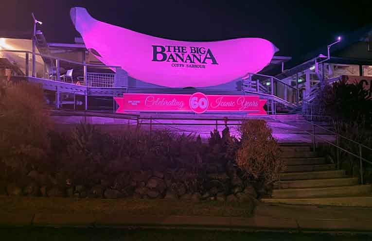 Coffs Coast landmarks light up pink in push for more foster carers