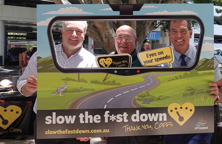 Speeding campaign launches in Coffs Harbour