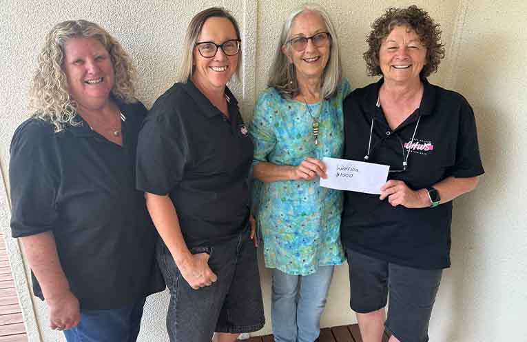 Coffs community tucked in to Women’s Shed BBQ fundraiser