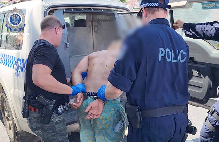 Rape-accused intruder argues elderly woman attacked him