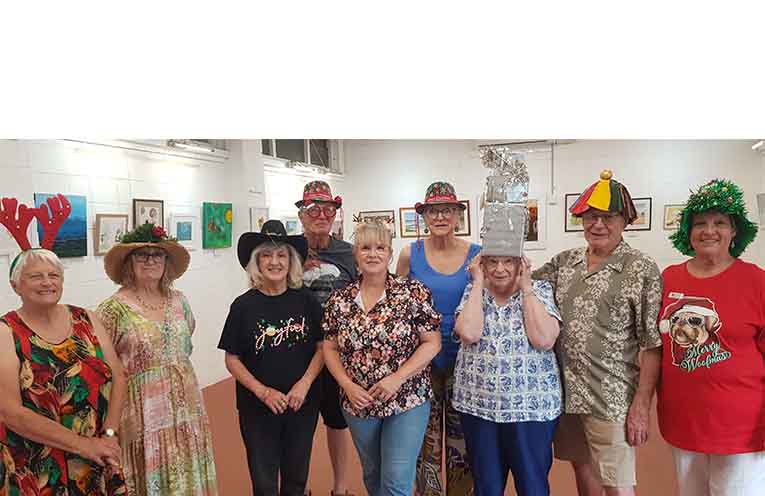 Christmas Hats competitors.