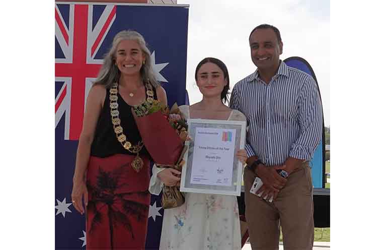 Young Citizen of the Year, Mayada Oso.