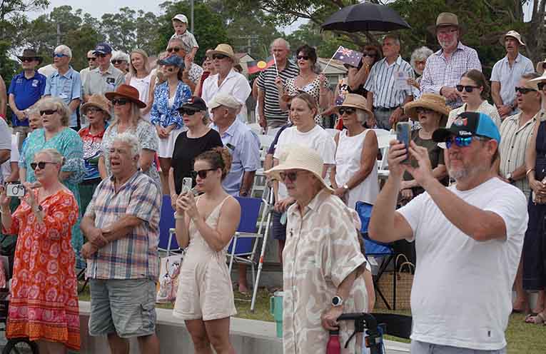 Coffs Harbour’s Brelsford Park on Australia Day