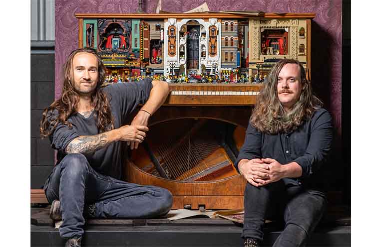 Creators Jackson Harvey and Alex Towler.