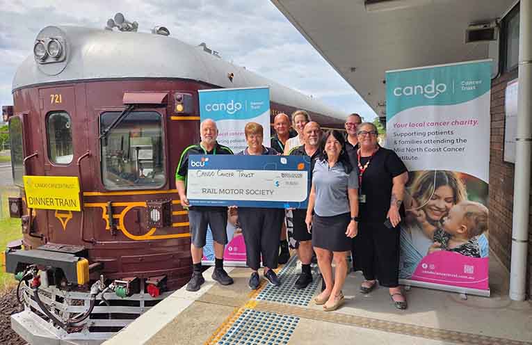 Rainforest Rattler Dinner Train raises $11,500 for cancer support