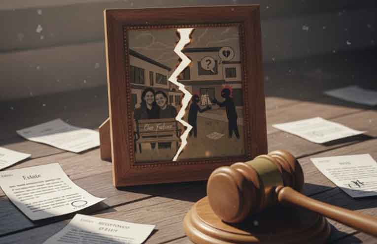 Legal Hypothetical: exes, estates and entitlement