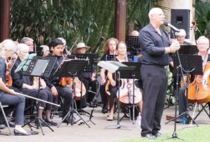 Coffs Orchestra plays colourful concert for seniors