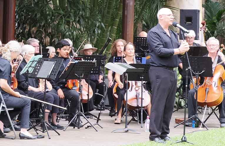Coffs Orchestra plays colourful concert for seniors