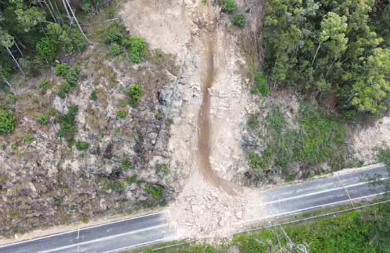 Survey gathers feedback on landslip’s impacts on Bellingen Shire community