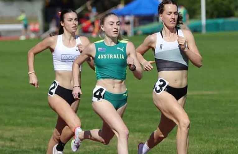 Coffs athlete has record run