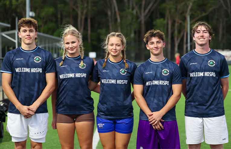 Welcome Hospo Shakers enjoying sport outside of work.