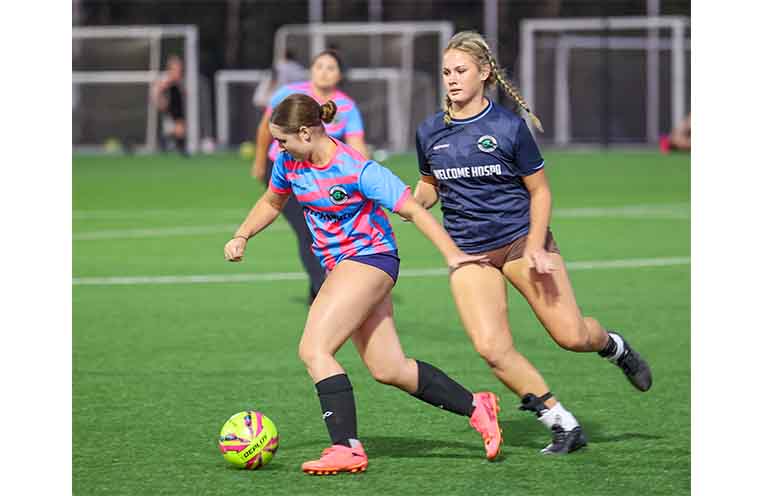 Female football registrations have surged over the past few years.