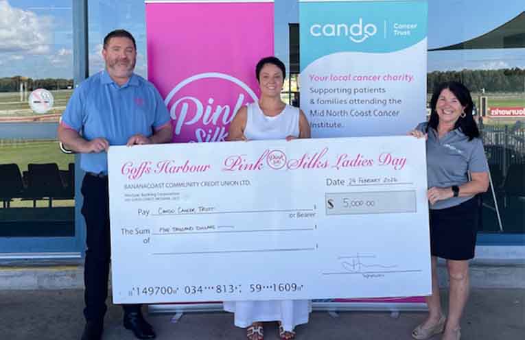 Pink Silks donation boosts CanDo’s Brenda Johnson Memorial Fund