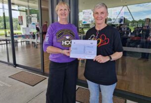 Motorcycle riders HOG the road for charity Dice Run