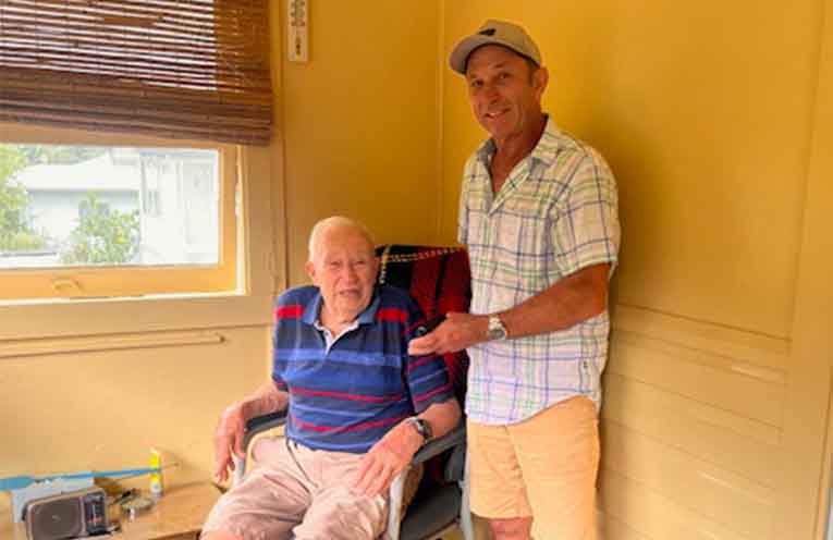 History in 91yo Tom Millward’s DNA