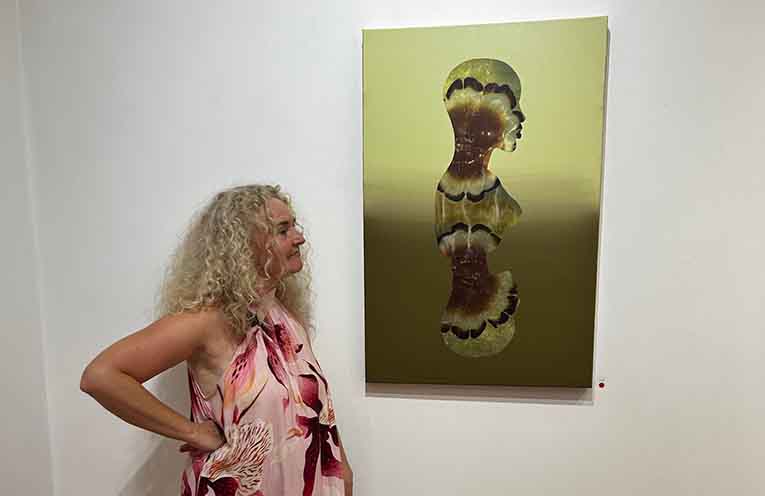 Samantha’s lifetime of creativity leads to ‘Collide’ exhibition