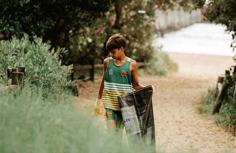 JJ Bula of the Clontarf Foundation.